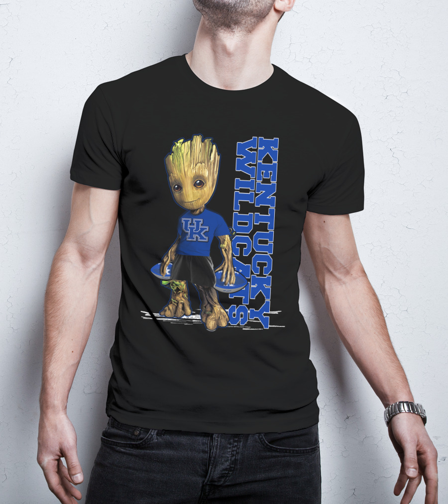Groot Kentucky Wildcats UK Basketball Crossover T-Shirt
