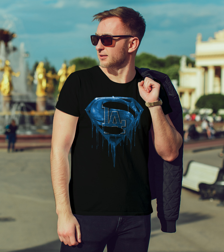 Superman Los Angeles Dodgers T-Shirt