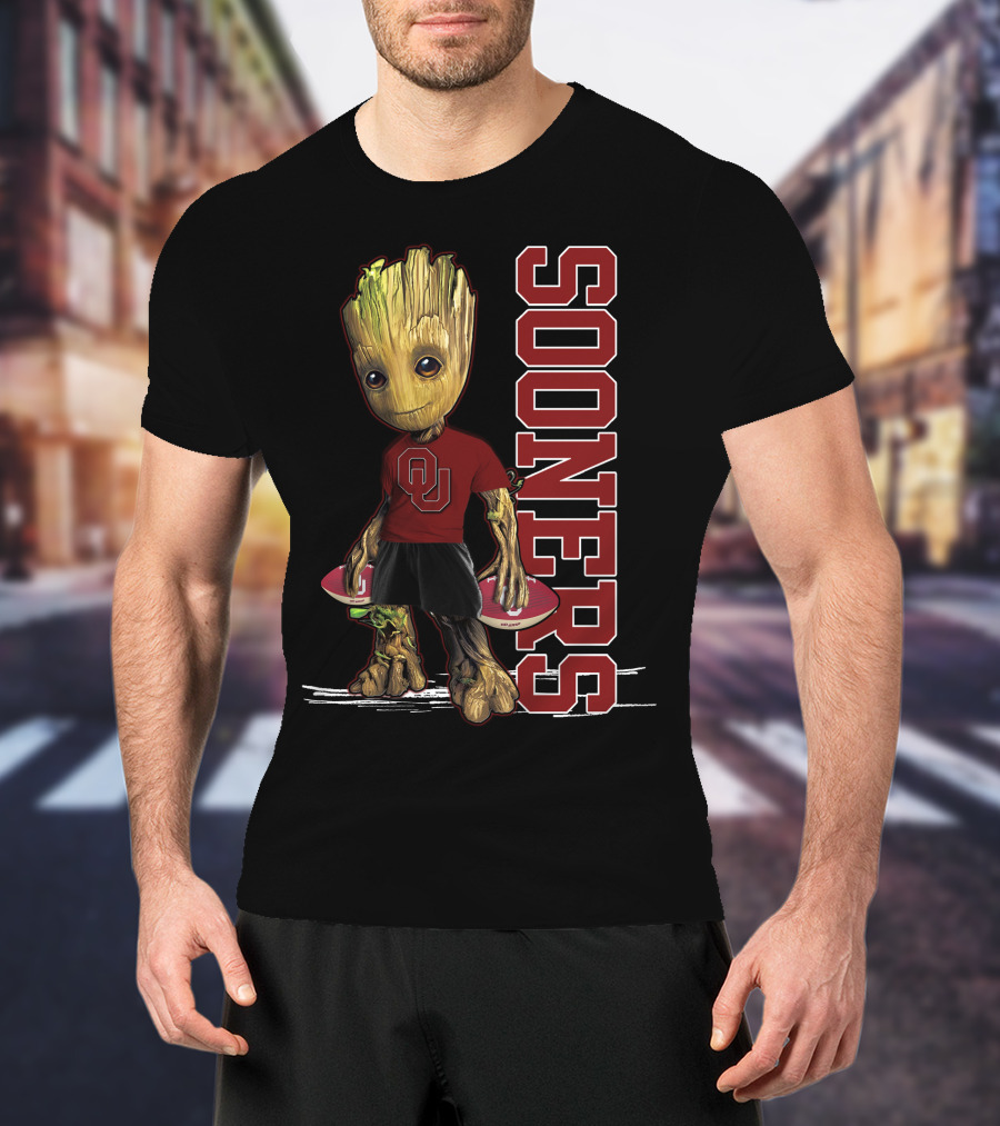 Groot Sooners OU Fan T-Shirt