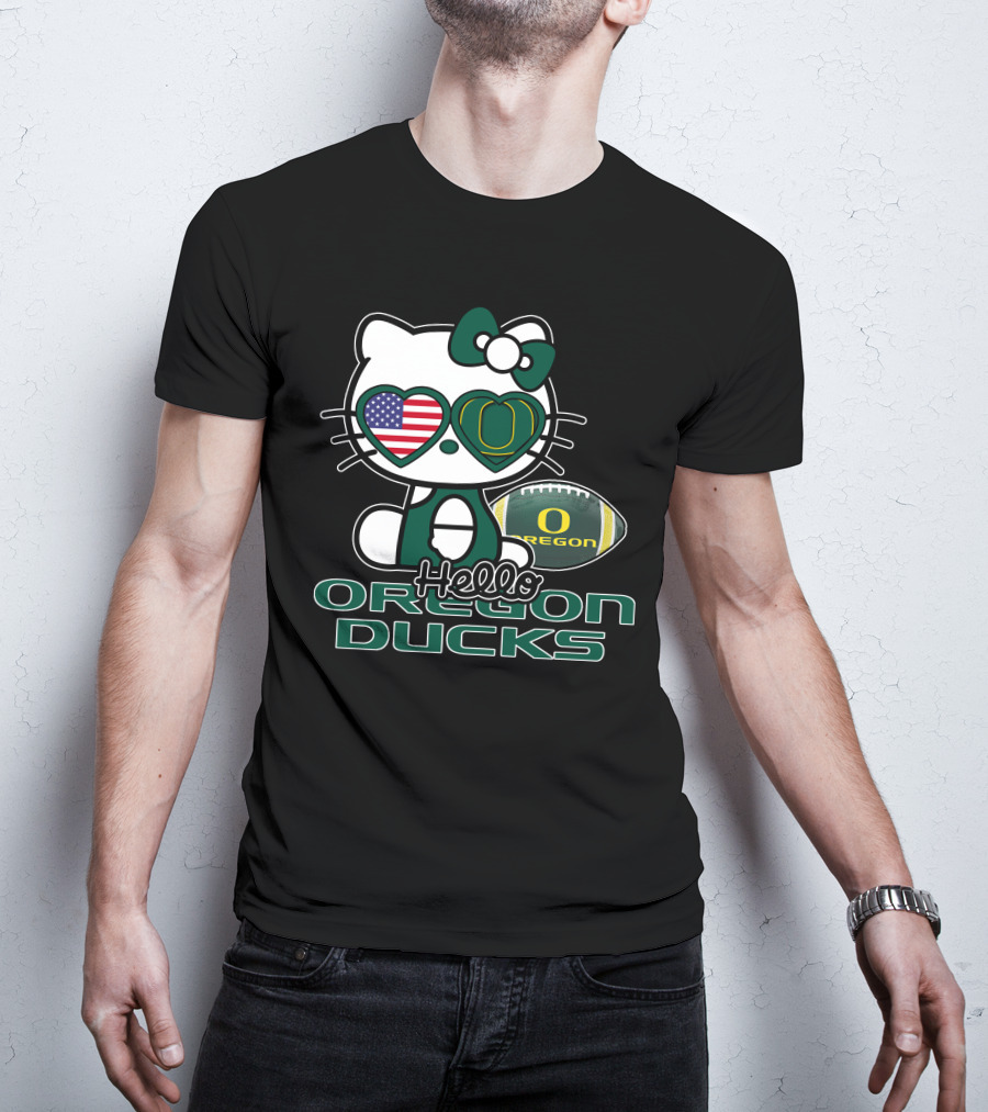 Hello Oregon Ducks T-Shirt