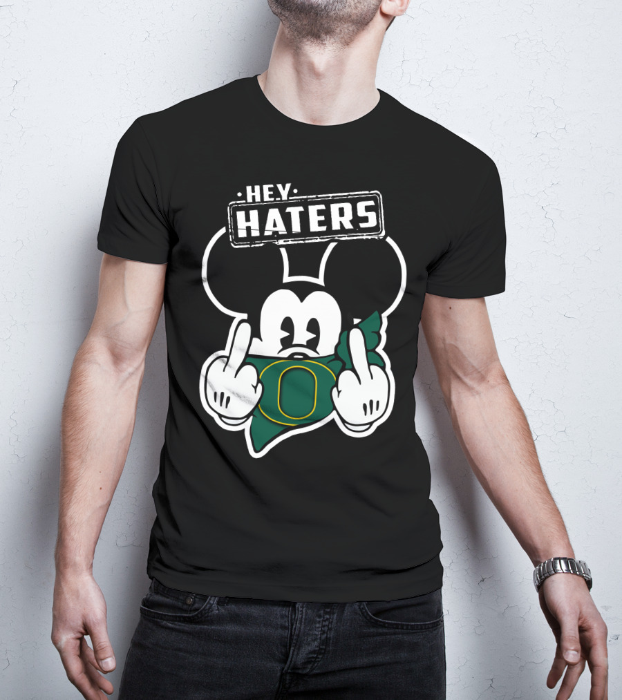 Hey Haters Mick Oregon Ducks T-Shirt