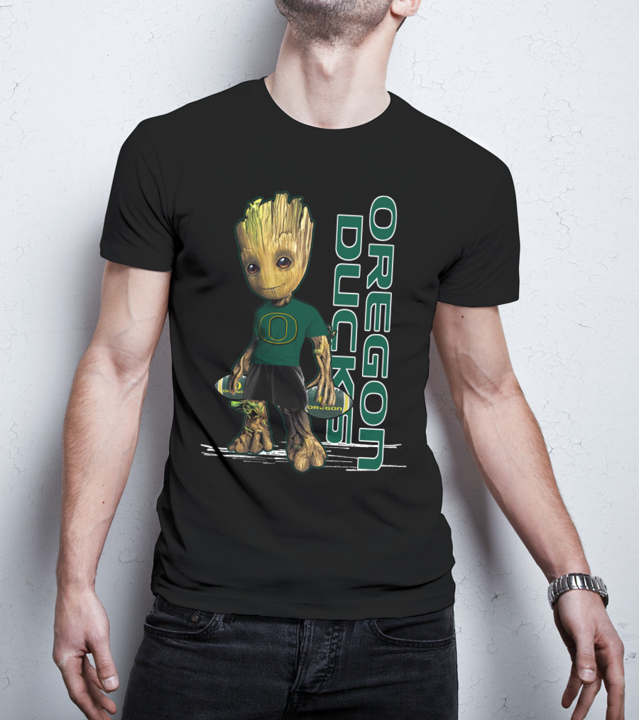 Groot Oregon Ducks Football T-Shirt