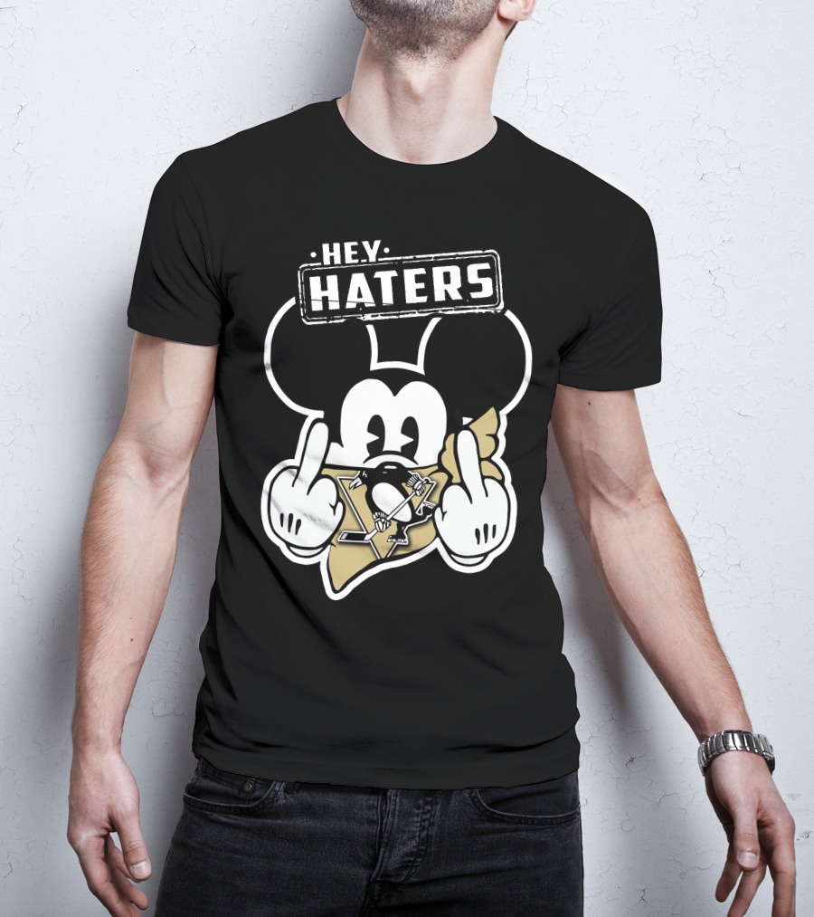 Hey Haters Mick Pittsburgh Penguins T-Shirt