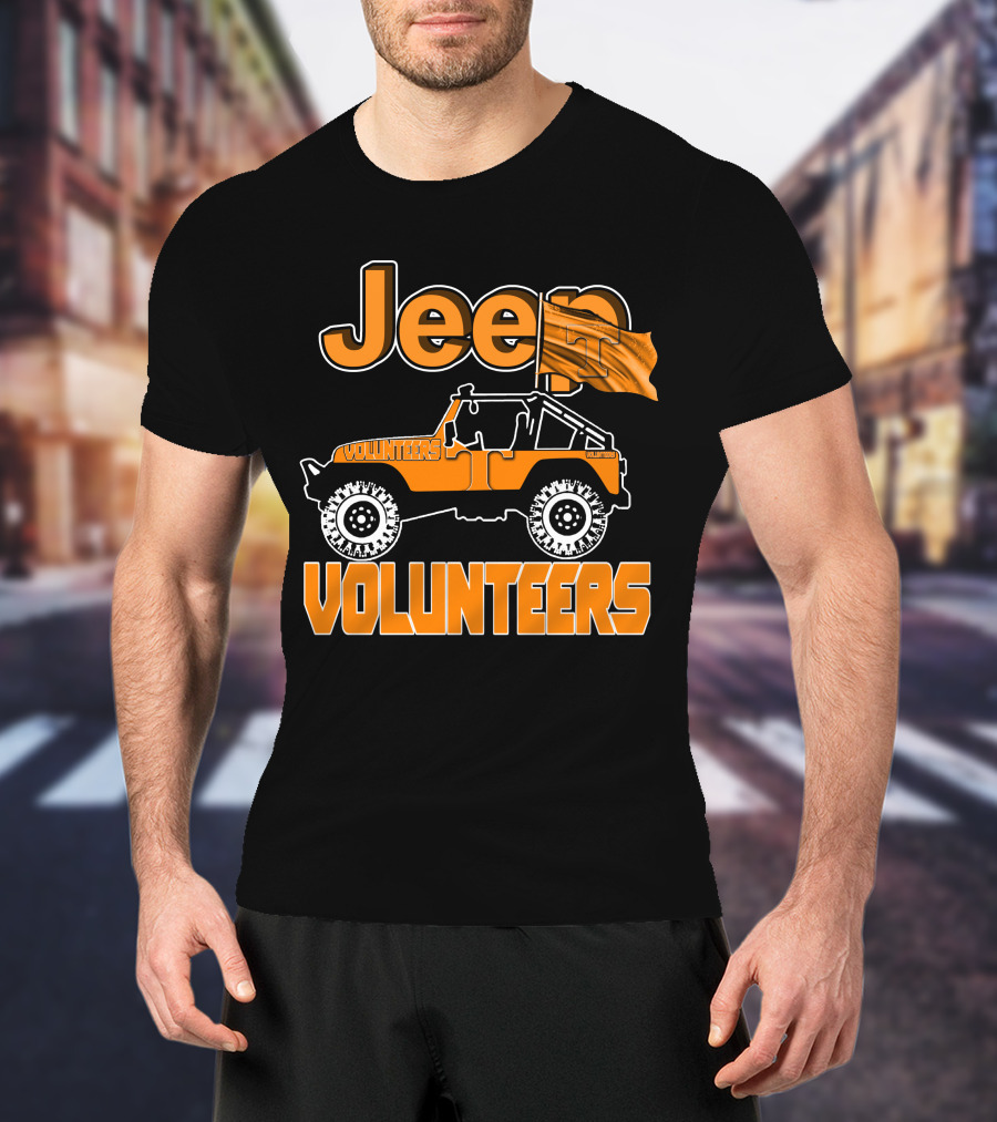 Jeep Tennessee Volunteers Off-Road Team Spirit T-Shirt