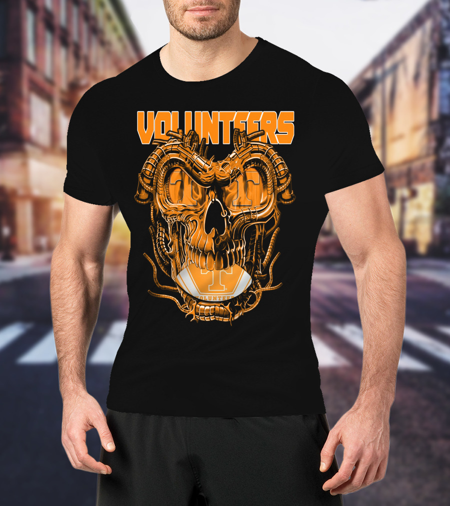 Volunteers Dragonskull Tennessee Football T-Shirt