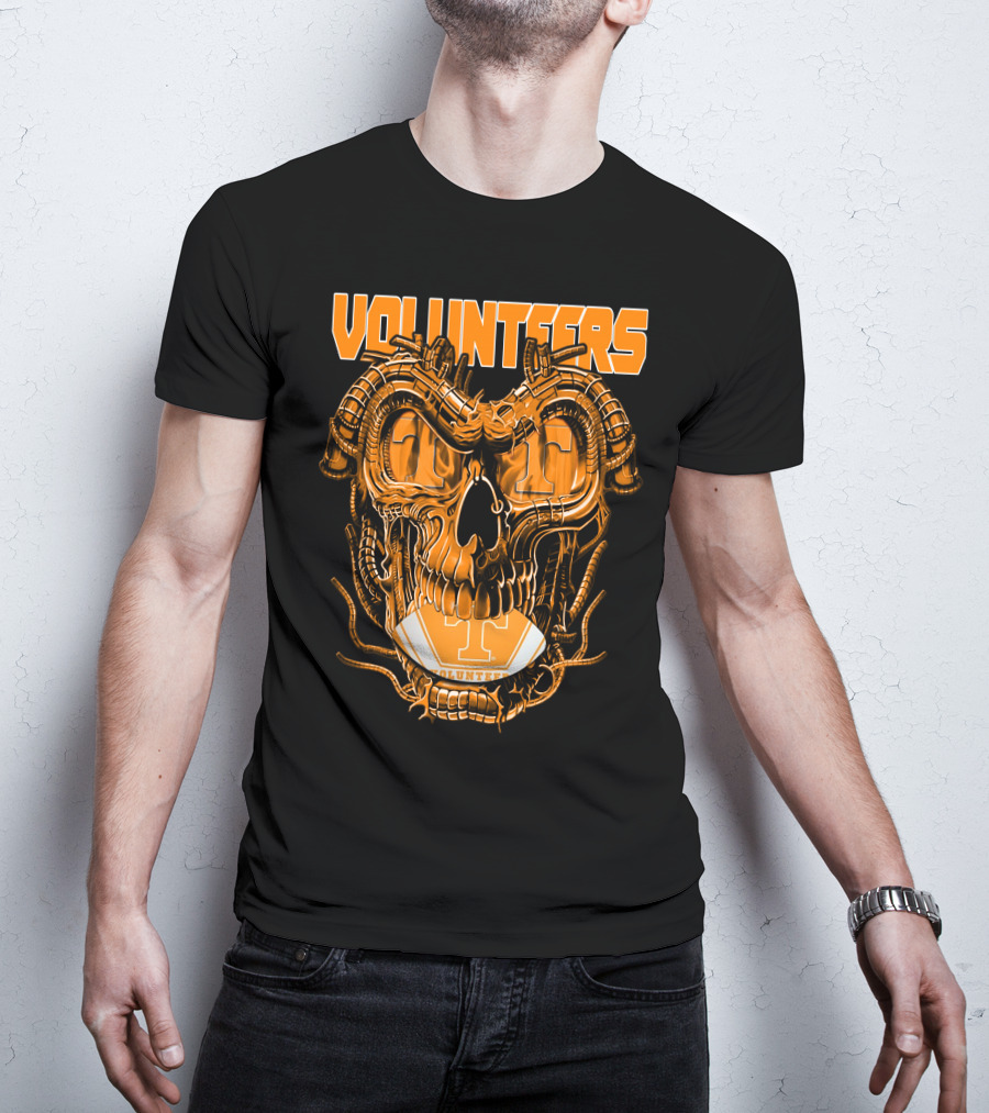 Volunteers Dragonskull Tennessee Football T-Shirt