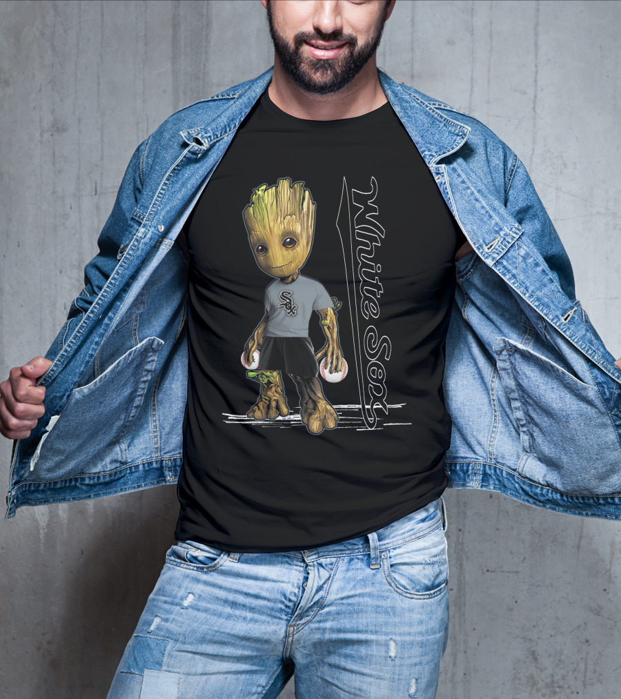 Groot Chicago White Sox Baseball Fan T-Shirt
