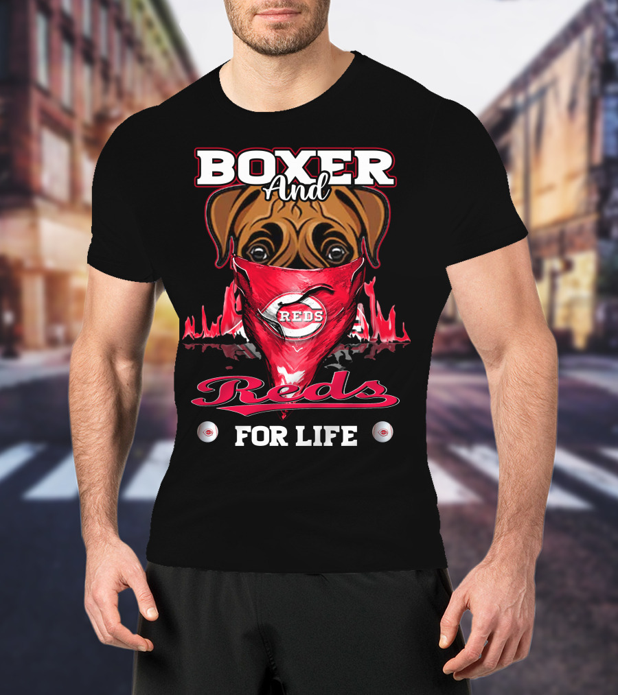 Boxer And Reds For Life T-Shirt
