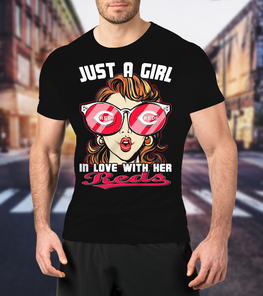 Just A Girl In Love With Her Reds T-Shirt