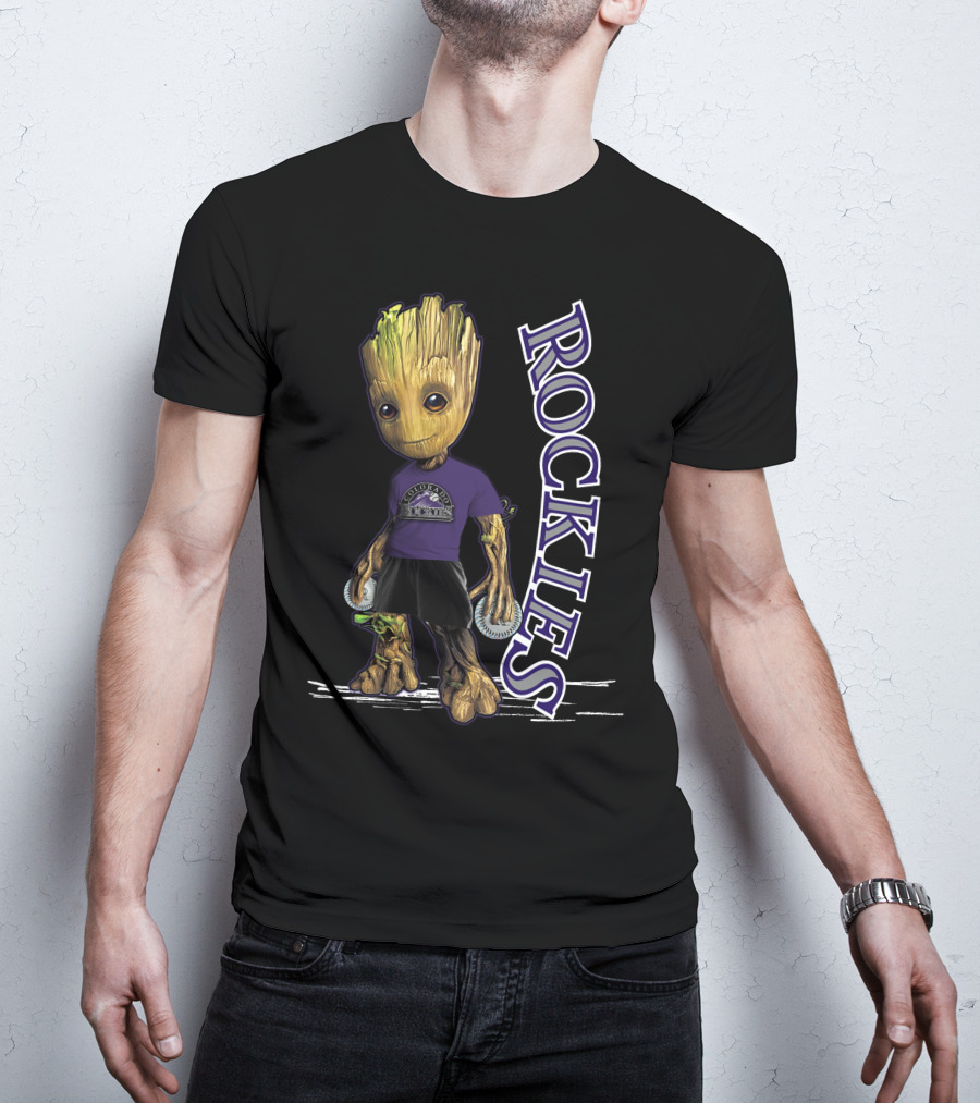 Groot Colorado Rockies Rockies T-Shirt