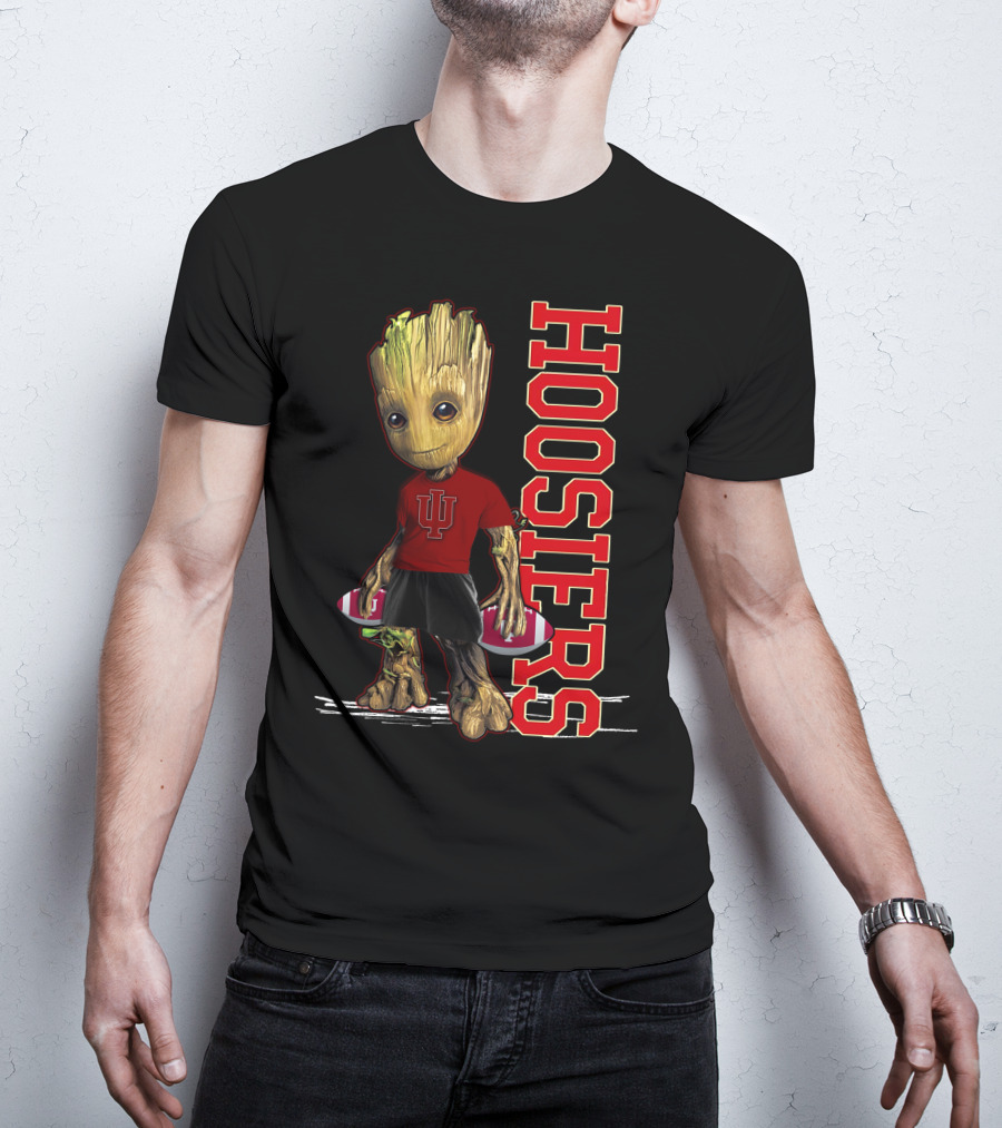Groot Indiana Hoosiers Football T-Shirt