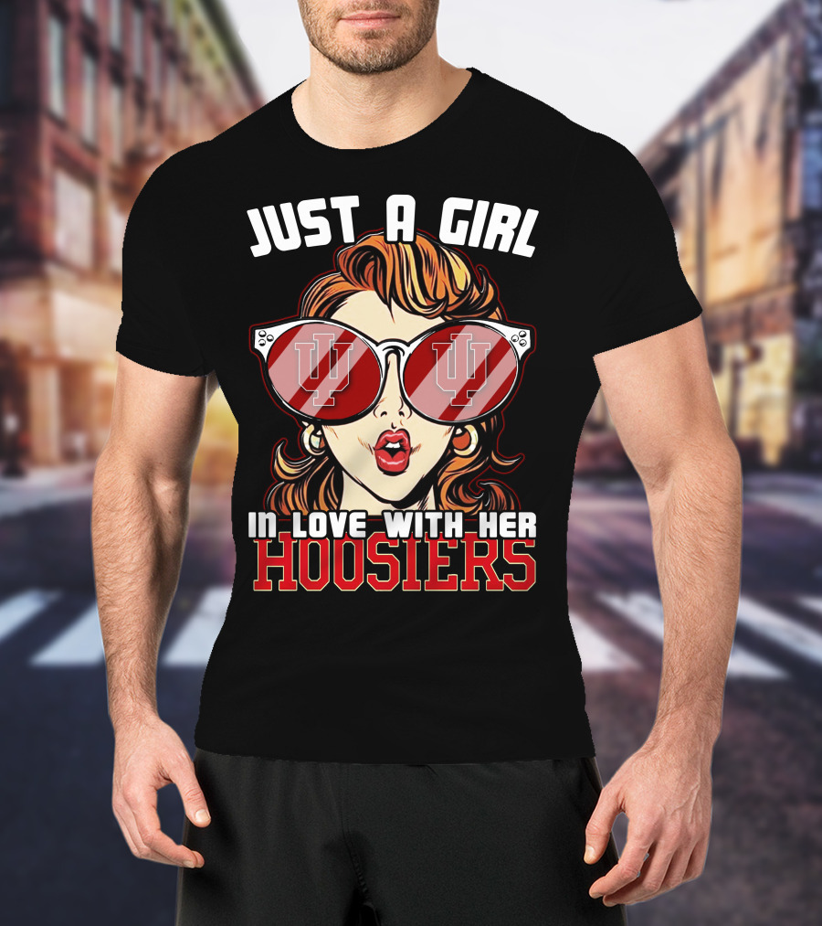 Just A Girl In Love With Her Hoosiers T-Shirt