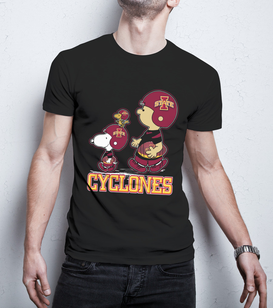 Snpfootball Cyclones Iowa State Peanuts Collection T-Shirt