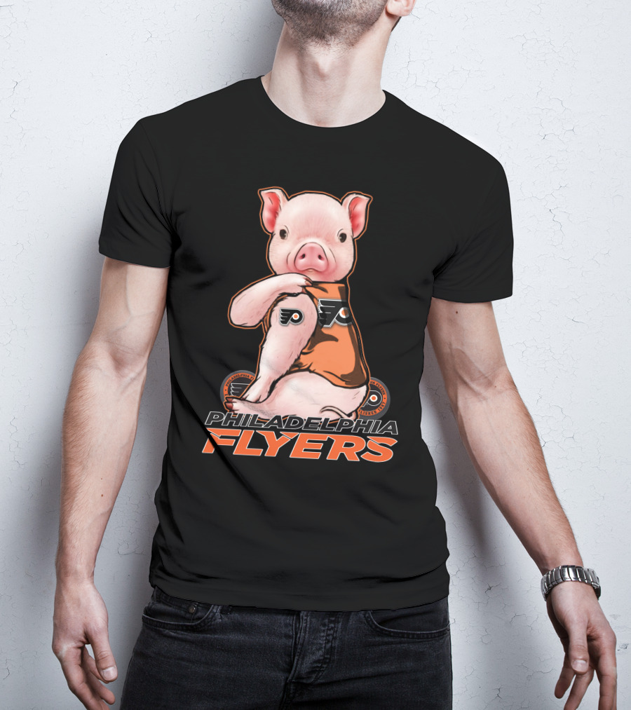 Philadelphia Flyers Pig Mascot T-Shirt
