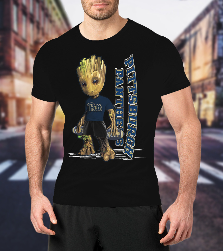Groot Pitt Panthers Pittsburgh Panthers T-Shirt