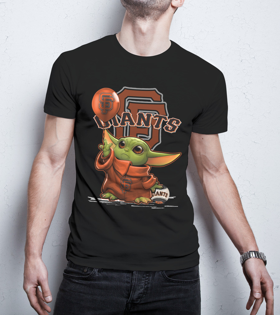 SF Giants Yoda Balloon T-Shirt