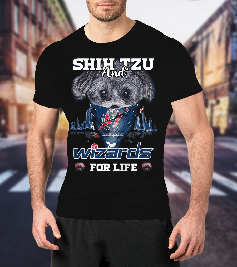 Shih Tzu And Wizards For Life T-Shirt