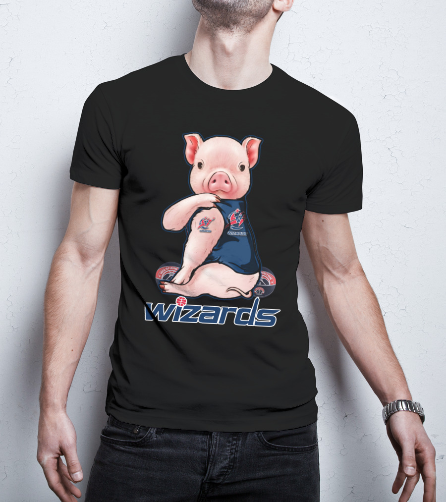 Pig Washington Wizards Wizards Basketball Team T-Shirt