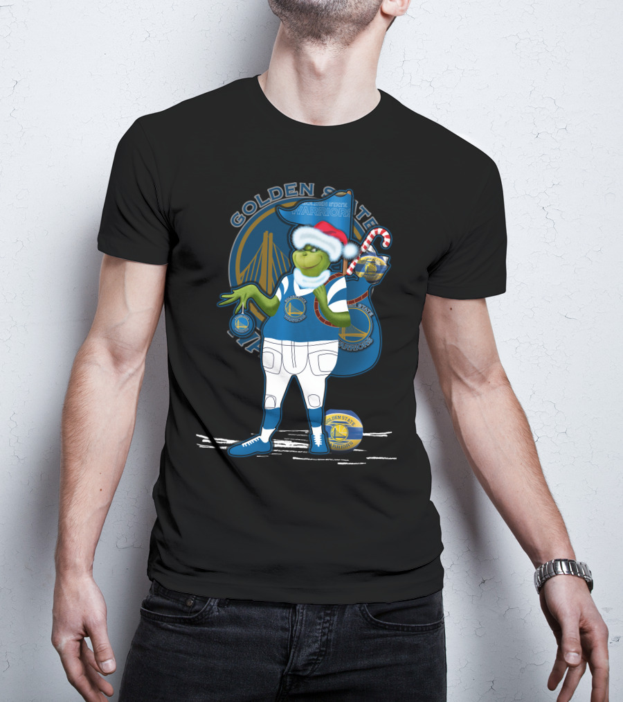 Golden State Warriors Grinch Christmas Special Edition T-Shirt