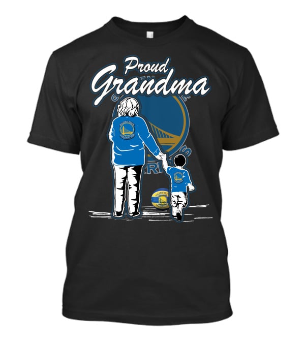 Proud Grandma Golden State Warriors Family Bond T-Shirt