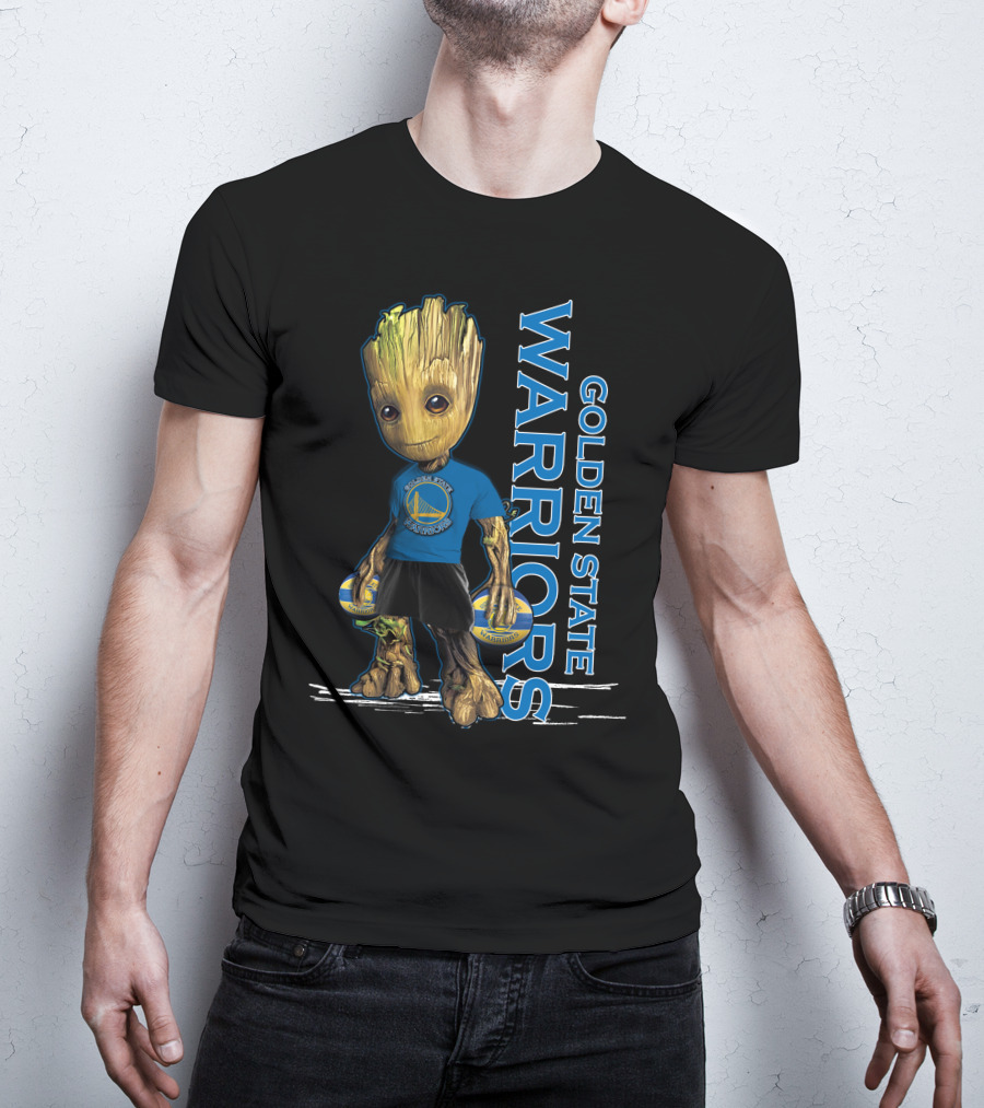 Groot Golden State Warriors Basketball Fan T-Shirt