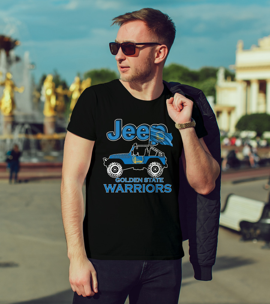Jeep Golden State Warriors Logo Adventure T-Shirt