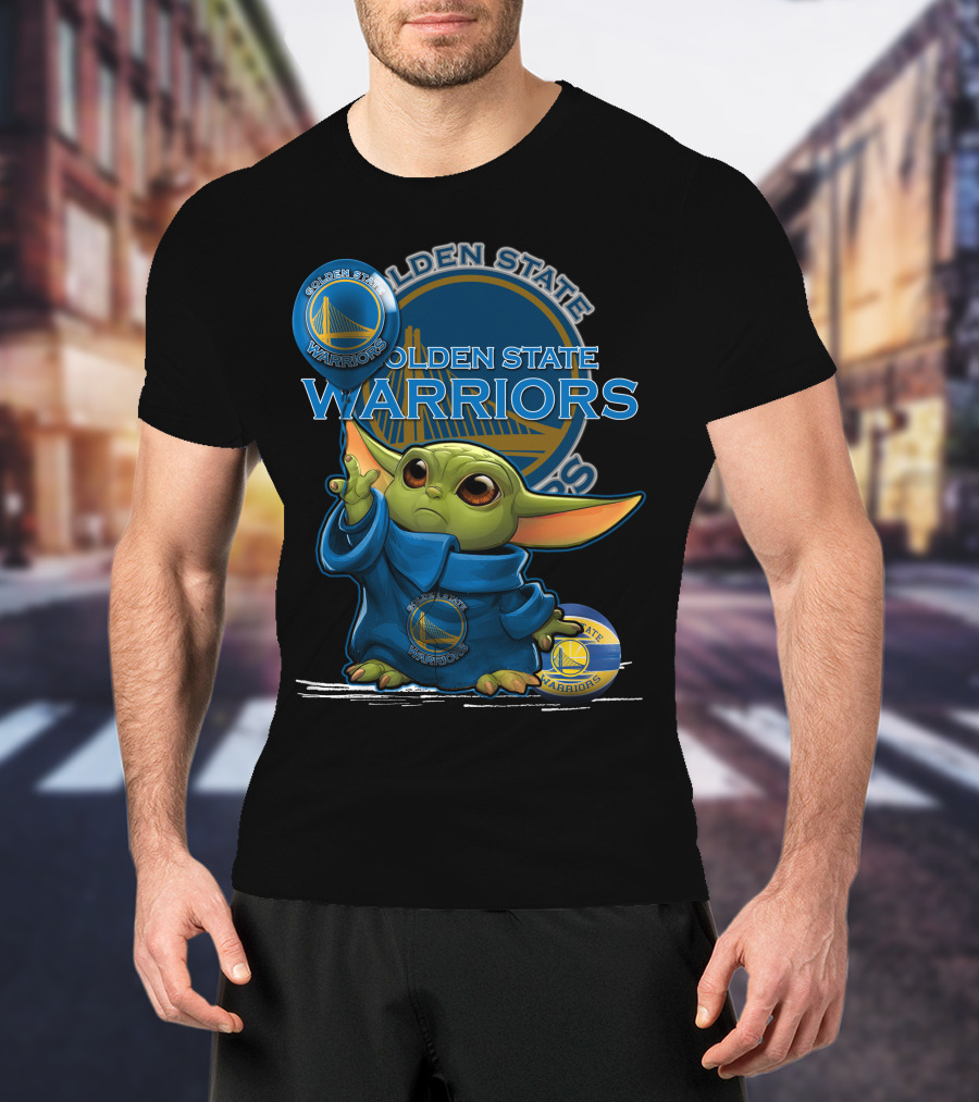 Golden State Warriors Yoda Jedi Fan T-Shirt
