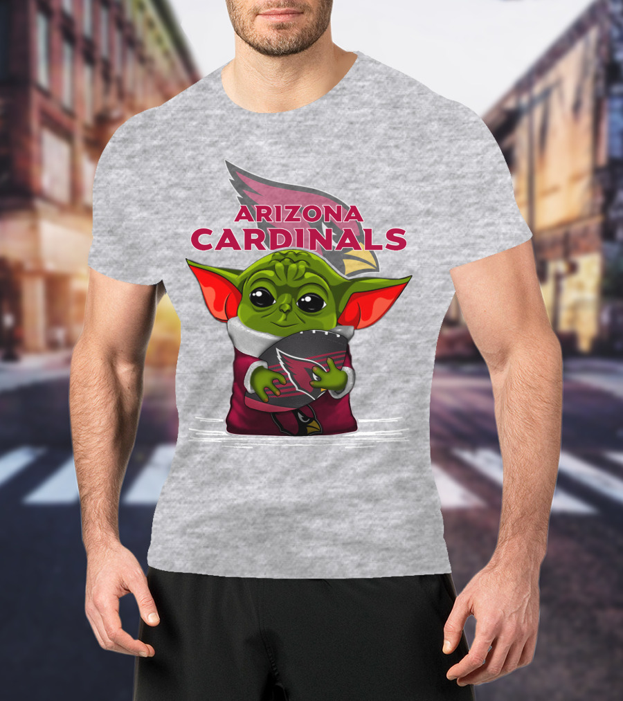 Arizona Cardinals Yoda Football Fan T-Shirt