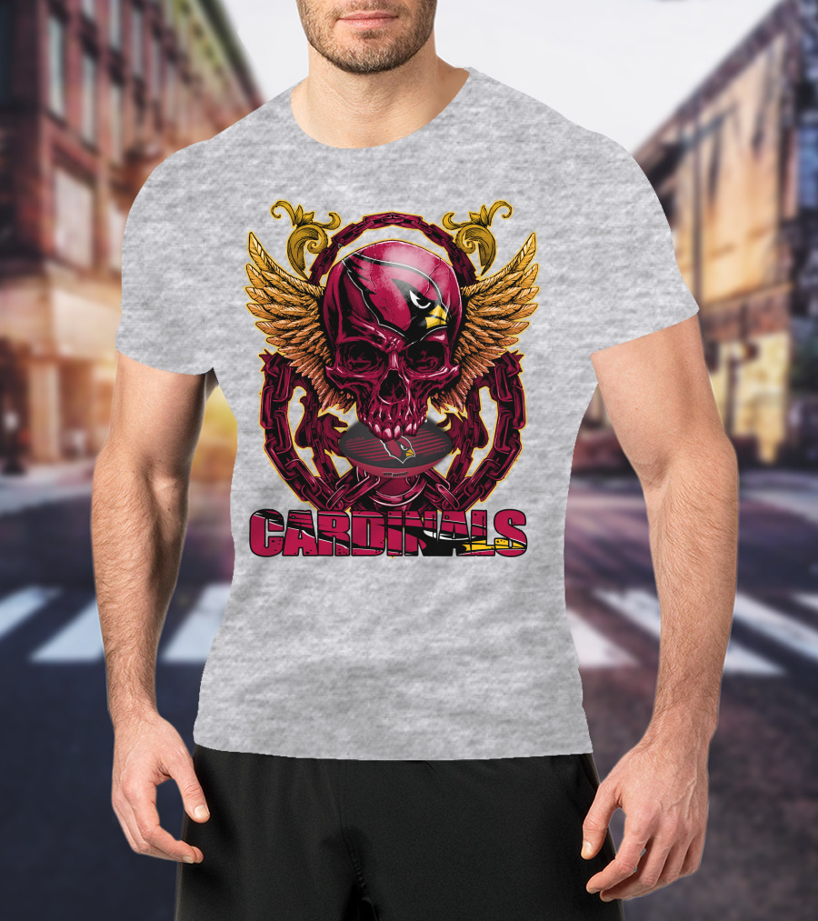 Cardinals Skullfb Arizona Cardinals T-Shirt