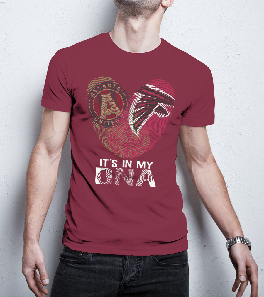 Atlanta Falcons And Atlanta United It’s In My DNA T-Shirt