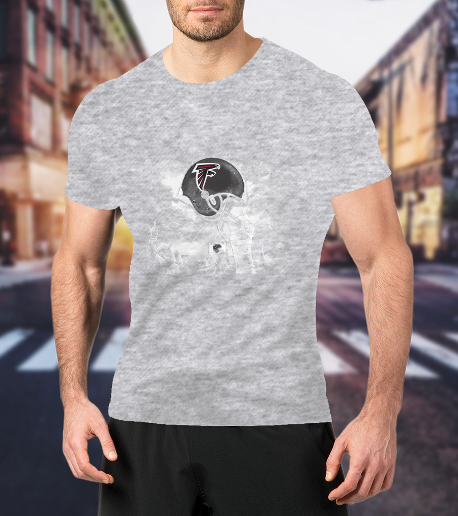 Atlanta Falcons Helmet Football Team T-Shirt