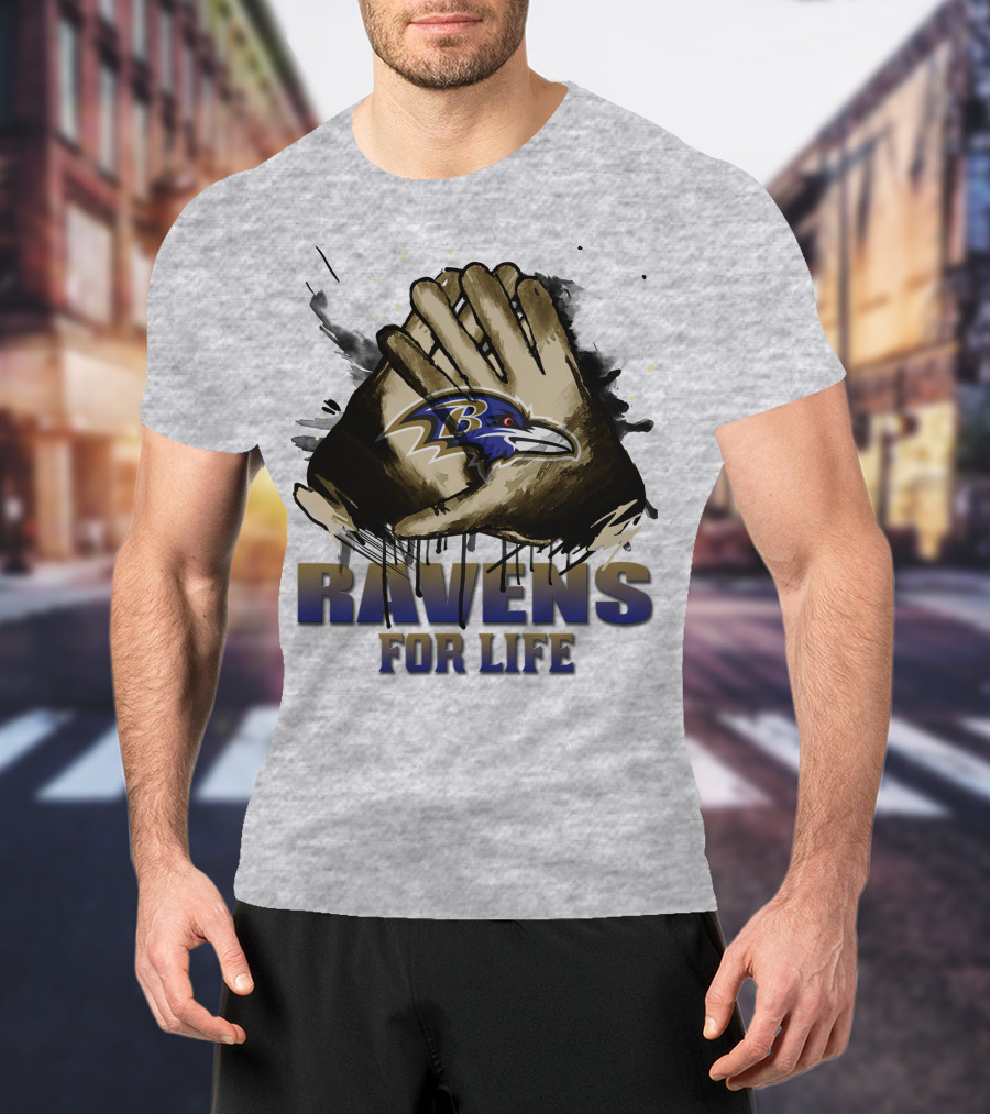 Ravens For Life Baltimore 28 T-Shirt