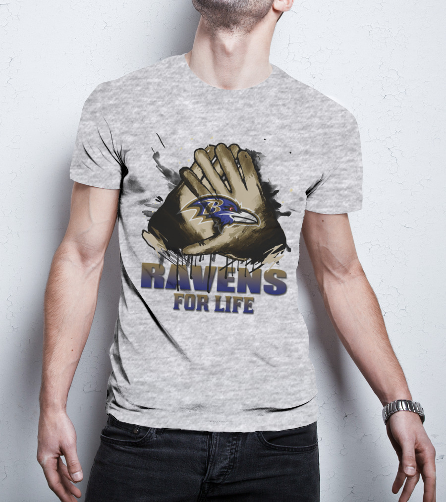 Ravens For Life Baltimore 28 T-Shirt