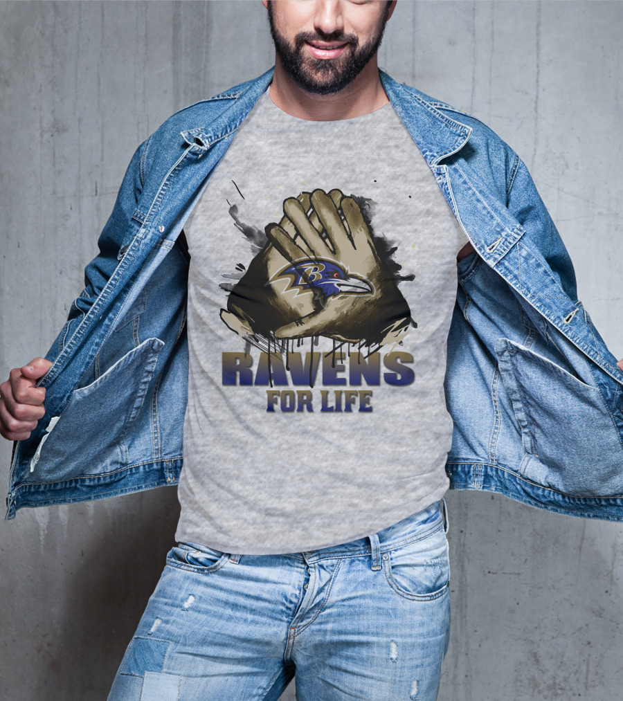 Ravens For Life Baltimore 28 T-Shirt