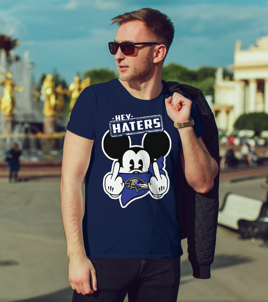 Hey Haters Mick V2 Baltimore Ravens T-Shirt