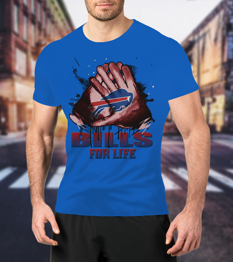 Buffalo Bills For Life Fan Spirit T-Shirt