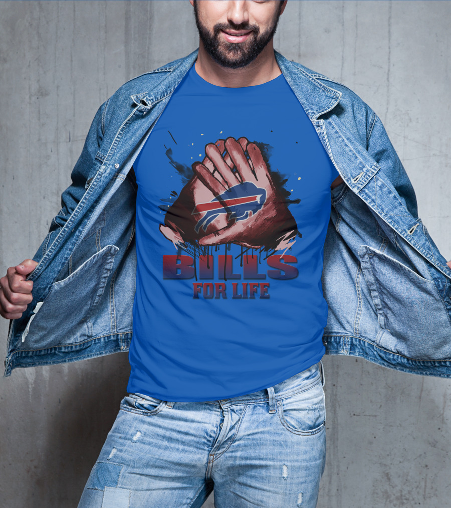 Buffalo Bills For Life Fan Spirit T-Shirt