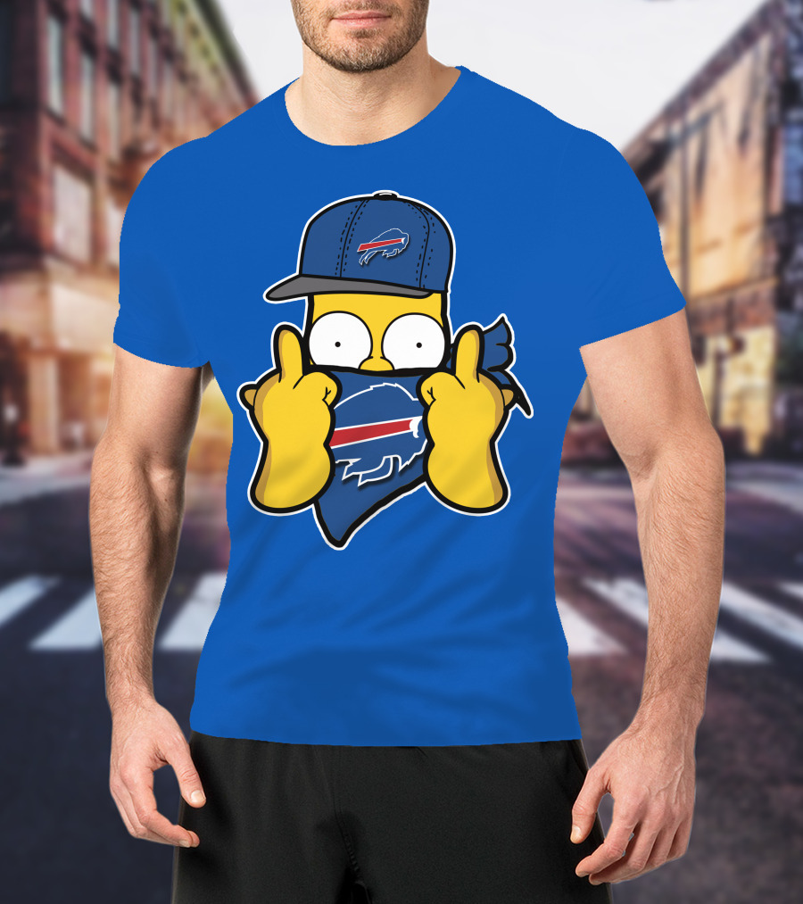 Buffalo Bills Homer Simpson T-Shirt