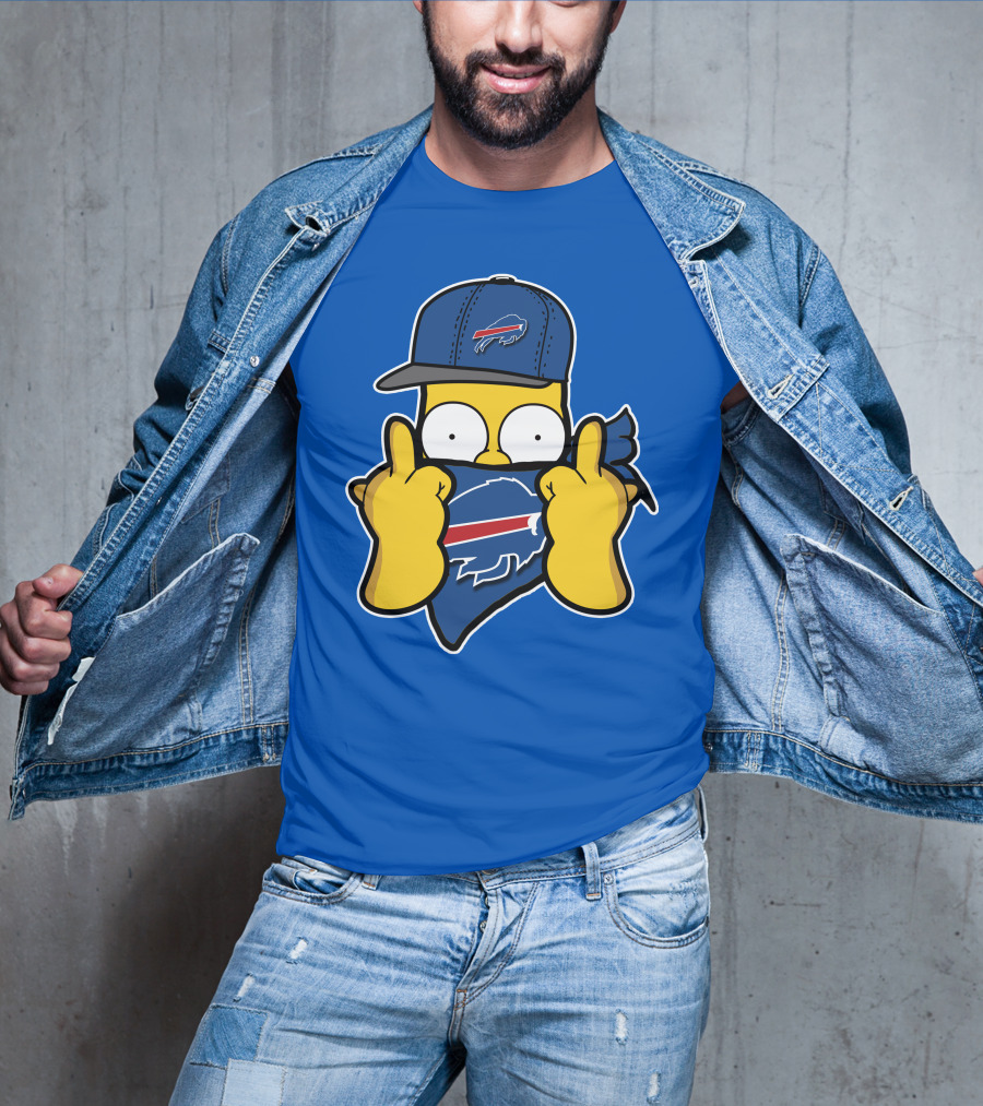 Buffalo Bills Homer Simpson T-Shirt