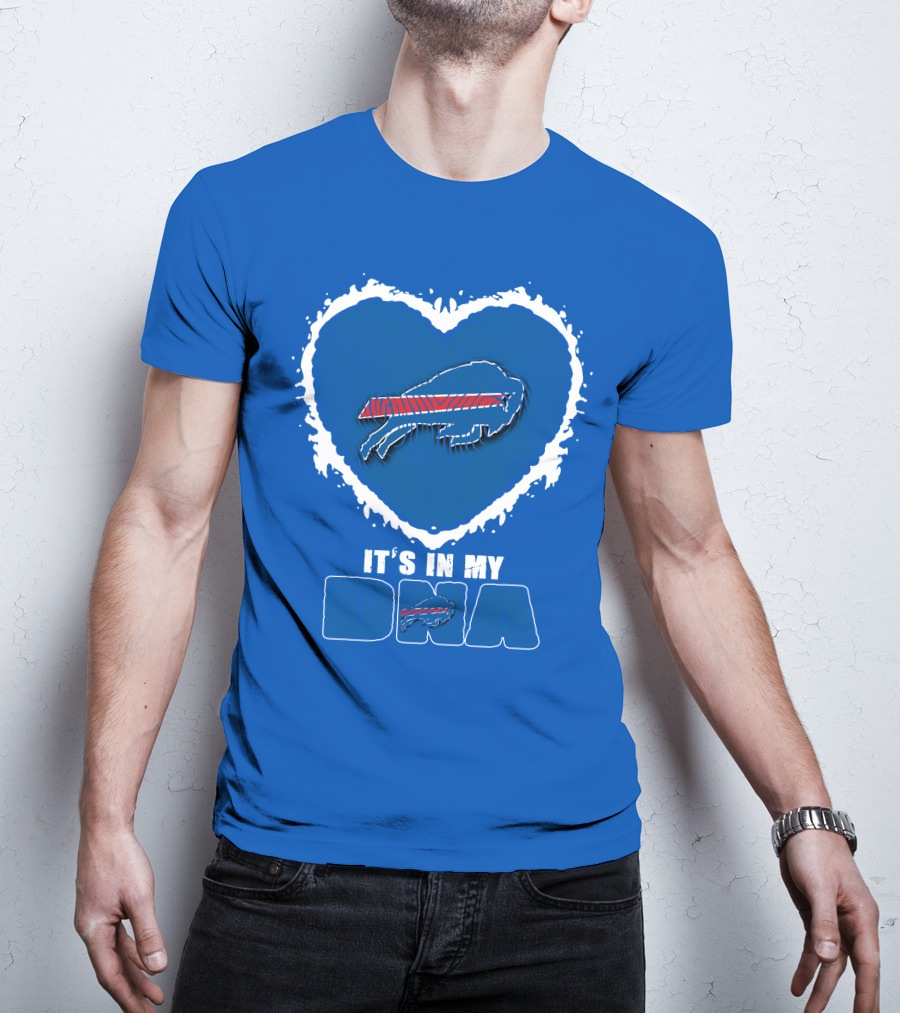 Buffalo Bills Heart It's In My DNA T-Shirt