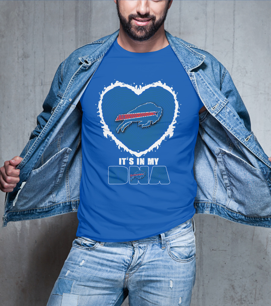 Buffalo Bills Heart It's In My DNA T-Shirt
