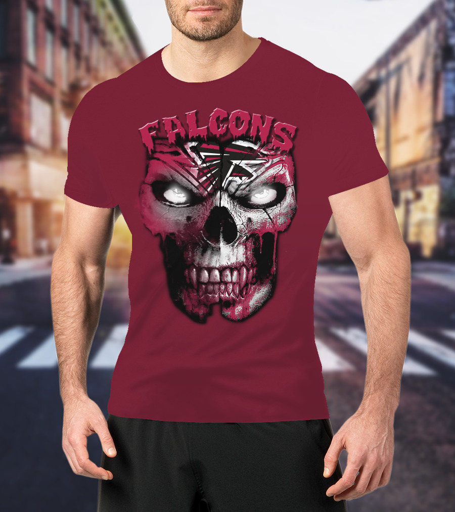 Falcons Skull Logo 64 T-Shirt