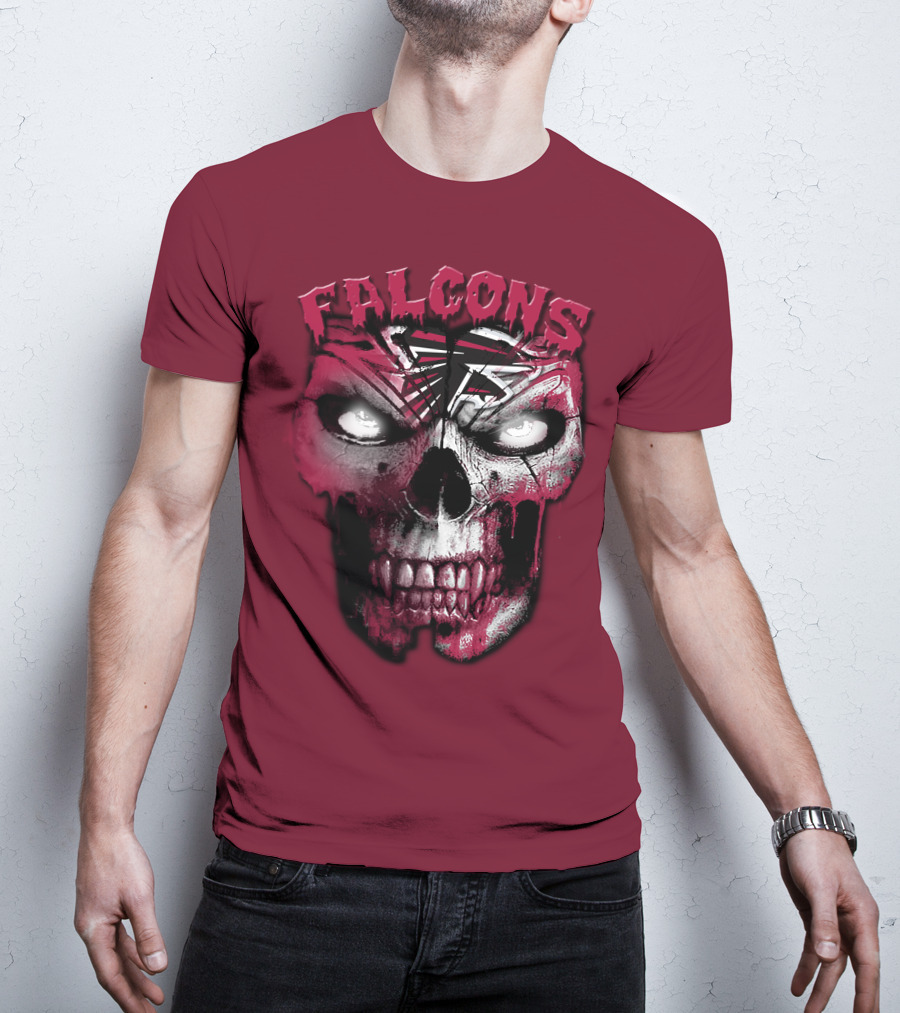 Falcons Skull Logo 64 T-Shirt