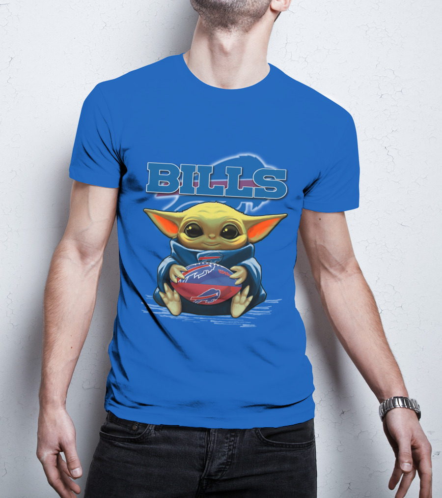 Buffalo Bills Yoda Football T-Shirt