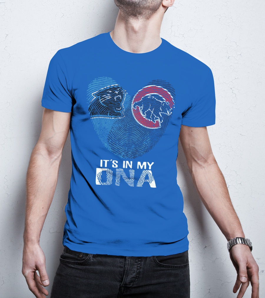 Carolina Panthers Buffalo Bills It's In My Dna T-Shirt