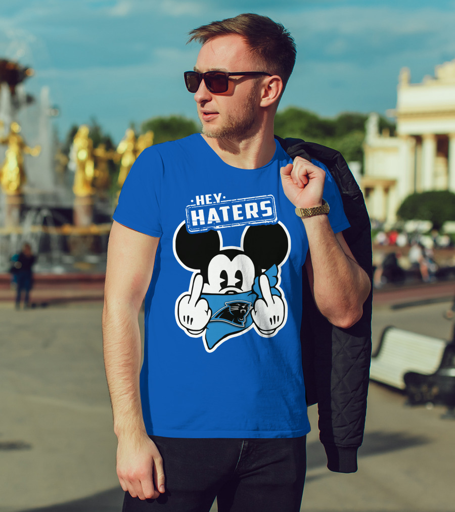 Hey Haters Carolina Panthers T-Shirt