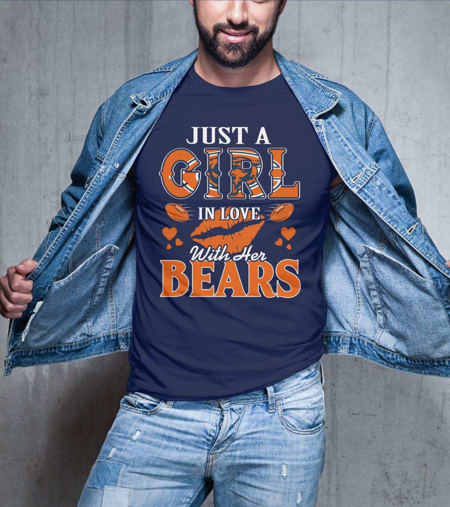 Just A Girl In Love With Her Bears T-Shirt
