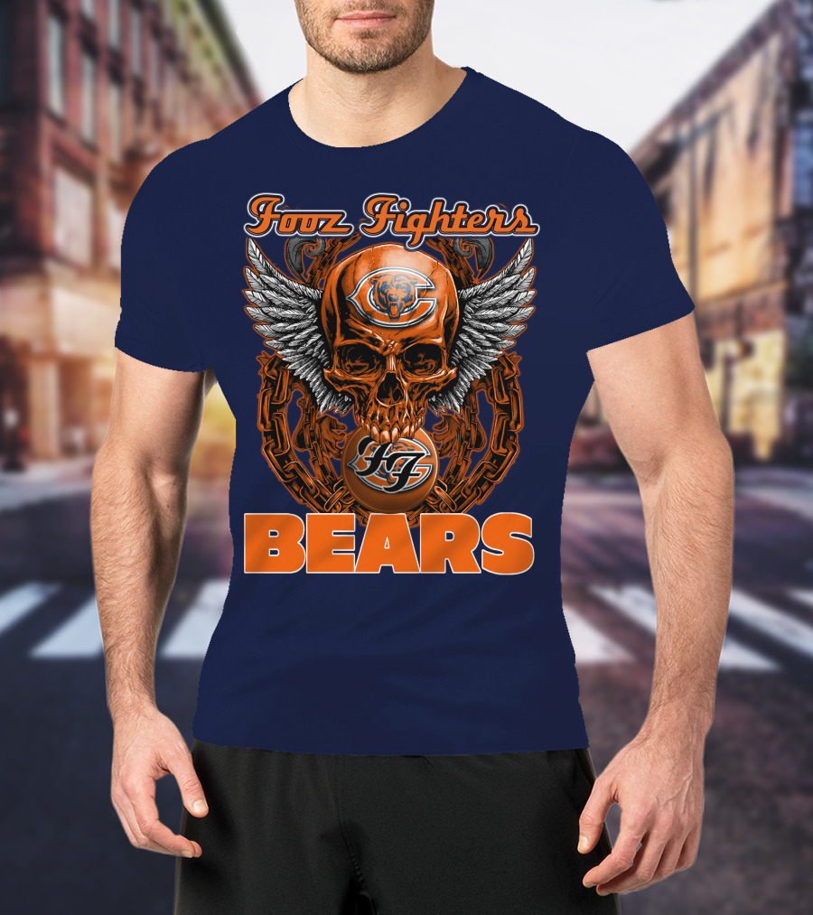 Fooz Fighters Chicago Bears T-Shirt