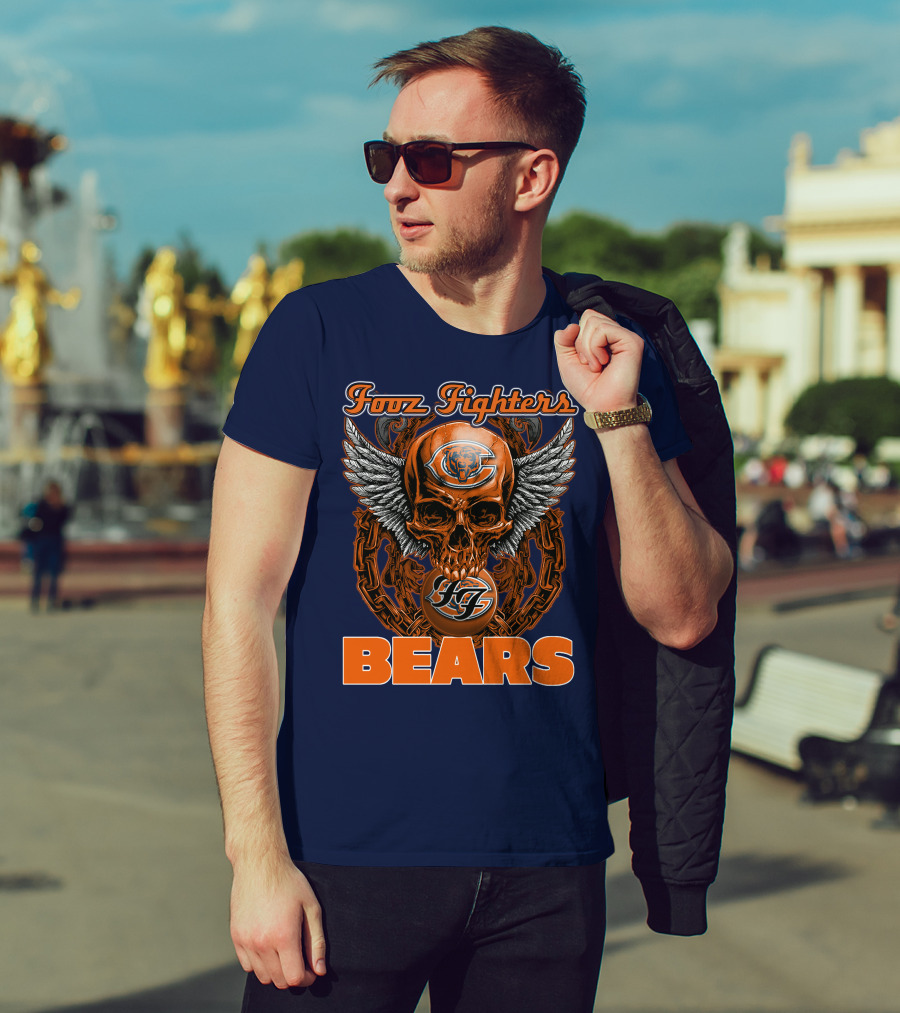 Fooz Fighters Chicago Bears T-Shirt