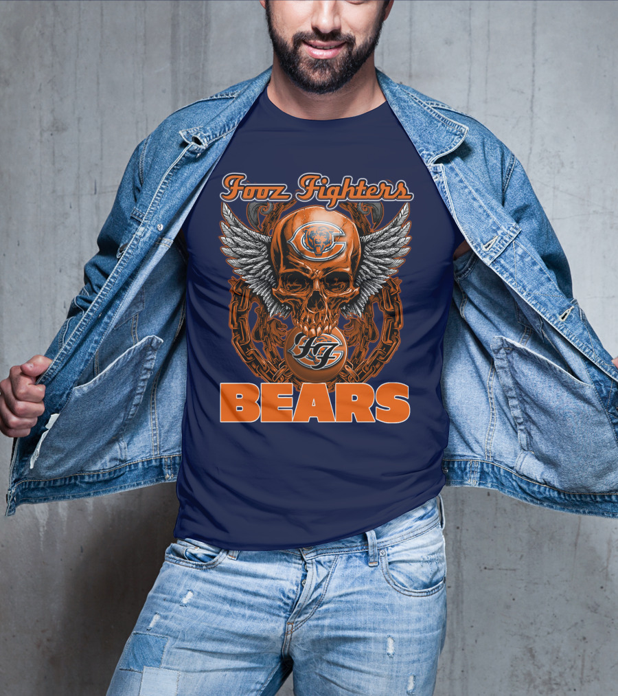 Fooz Fighters Chicago Bears T-Shirt